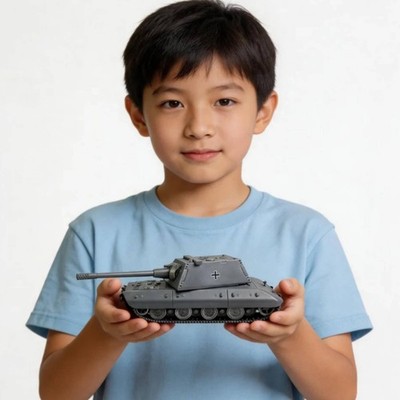 E-Serie Panzerfahrzeug Panzerfahrzeug Modell Drehturm Sammlerstück