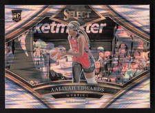 2024 Panini Select WNBA #7 Aaliyah Edwards Snapshots Flash Prizms RC