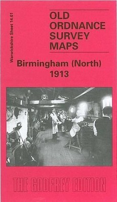 Birmingham (North) 1913: Warwickshire Sheet 14.01 by John Boynton Folded Book