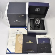 discount SEIKO Grand Seiko SBGJ203 Mechanical Hi-Beat 36000 GMT Men's L#142955 10