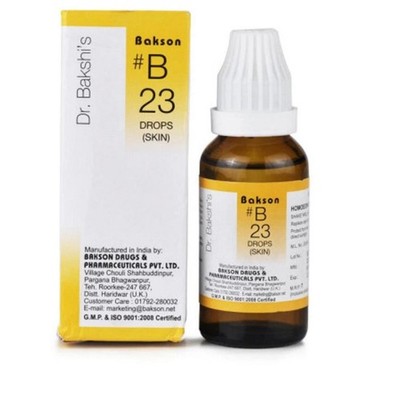 Bakson B23 Skin Drops (30ml) LONG EXPIRY