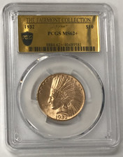 1932 $10 Gold Indian Head Eagle - Fairmont Collection - PCGS MS62+