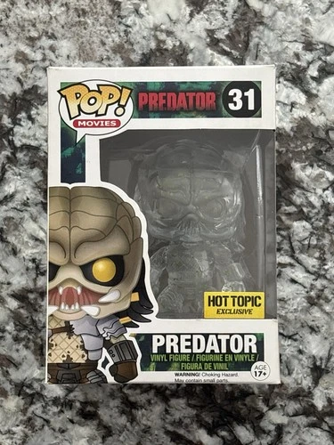 Funko Pop! Movies Predator (Cloaked, Bloody) #31, Hot Topic Exclusive, Protector