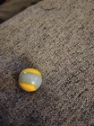 Blue & Yellow Swirl Style Glass Toy Marble Single Piece, Ages 17 Years & Up — photo 2