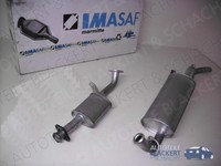 Imasaf Auspuffset für Mitsubishi Pajero Canvas Top TD 2.3+2.5 TD 1984-1989|3-TüR