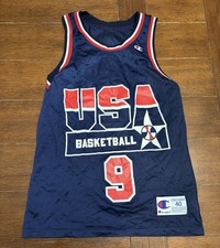 Vintage Dan Majerle Team USA Champion Jersey Mens 40 (M) 1994 Olympics Phoenix