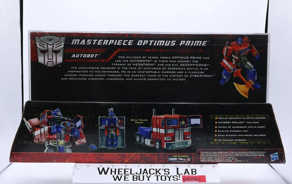 Masterpiece Optimus Prime Transformers Universe 2012 Hasbro Figure NEW SEALED - Image 2 of 4