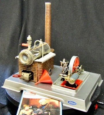 Good but No Box -1980s Wilesco D10 Live Steam Engine - Toys Gift Boys Men # 1042
