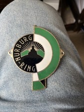 Rare Classic Enamel Nurburgring Car Grill Badge Adam Donor?