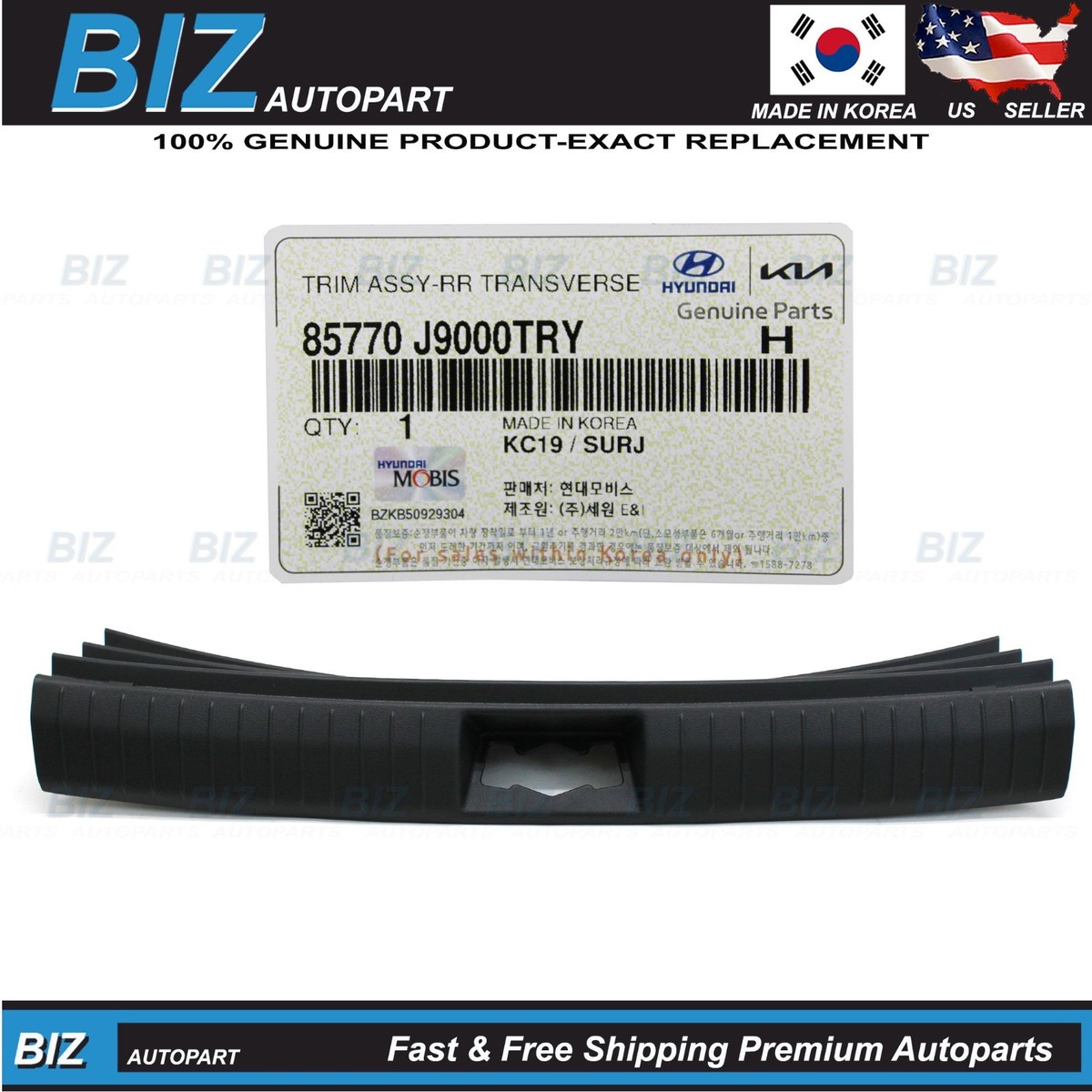 Genuine Rear Transverse Sill Trim for 2018-2021 Hyundai Kona / EV