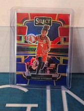 2024 Panini Select WNBA - Concourse Moriah Jefferson #92 Red & Blue Prizm /399