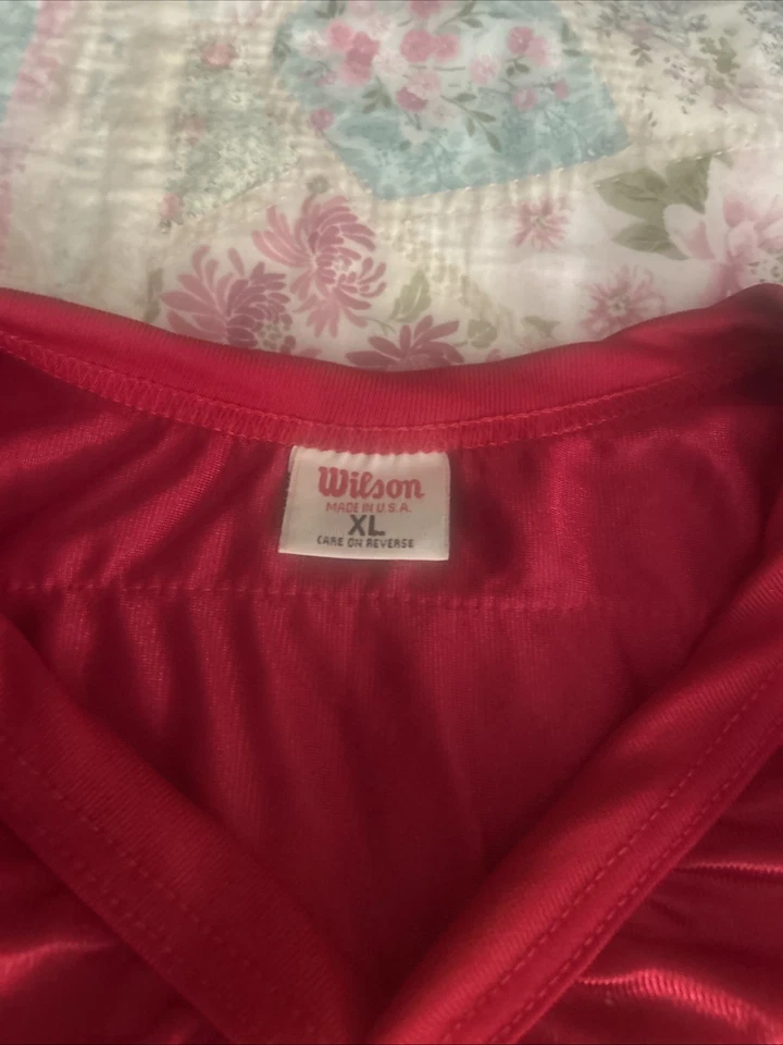 Camiseta masculina vintage San Francisco 49ers vermelha GG Steve Young Wilson futebol anos 80 - Imagem 3 de 4