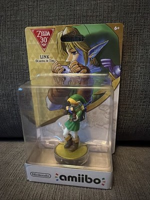 Link amiibo Legend Zelda Ocarina of Time 30th Anniversary Wii U 3DS (2016) NISB