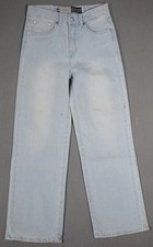 XD11411 VINTAGE 1990s LEVI'S SILVER TAB BAGGY JEANS YOUTH sz12 R msr 24"x26"