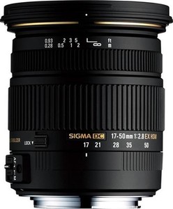 Sigma 17-50mm f/2.8 EX DC OS HSM Nikon Photography Lense Camera Lens