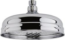 Image of , , 200Mm Traditional Fixed Large Shower Head Chrome, Solid Brass, Replacement S