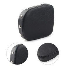 Cuscino Sissy Bar schienale moto nero adatto Harley Suzuki universale