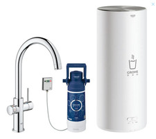 GROHE Red Duo Boiler Spültischgarnitur Heiss...