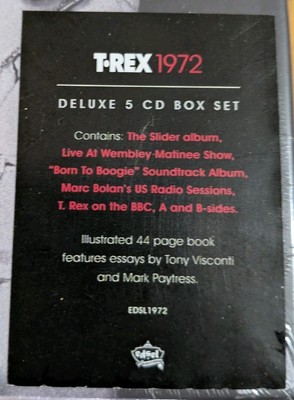 T. Rex – 1972 (Deluxe 5 CD Box Set 2022) New and Sealed | eBay UK