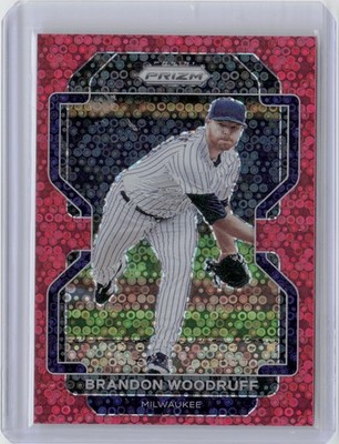 2022 Panini Prizm #179 Brandon Woodruff #/99 Brewers