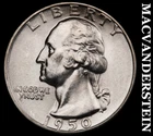 1950-D Silver Washington Quarter - Choice Gem Brilliant Unc  Lustrous  #i7628