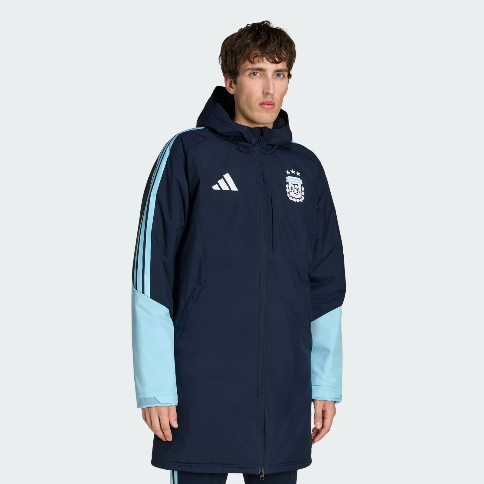 Argentina National Team Tiro Stadium Parka Jacket 26  - ADIDAS  JY7039 - image 2