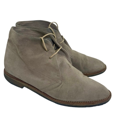 MANOLO BLAHNIK BOOTIES BERWICK WILDLEDER TAUPE GR. 6 STREETWEAR VIELSEITIG - Bild 8 von 12