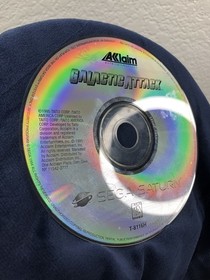 Galactic Attack Sega Saturn 1995 Taito Acclaim Shooter Action Loose Disc Tested