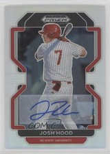 2022 Panini Prizm Draft Picks Silver Prizm Auto Josh Hood #PDP186 Auto 4z8