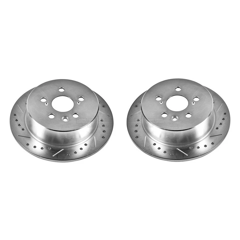 PowerStop JBR792XPR Brake Rotors For Toyota Celica 1995-1999 Rear Foto 2 de 4