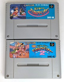 Mickey no Magical Adventure lot Nintendo Super Famicom SFC *Us Seller* EBA-D8