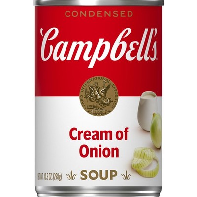 Campbell's Condensed Cream of Onion Soup, 10.5 oz. Can Ounce (Pack 1)