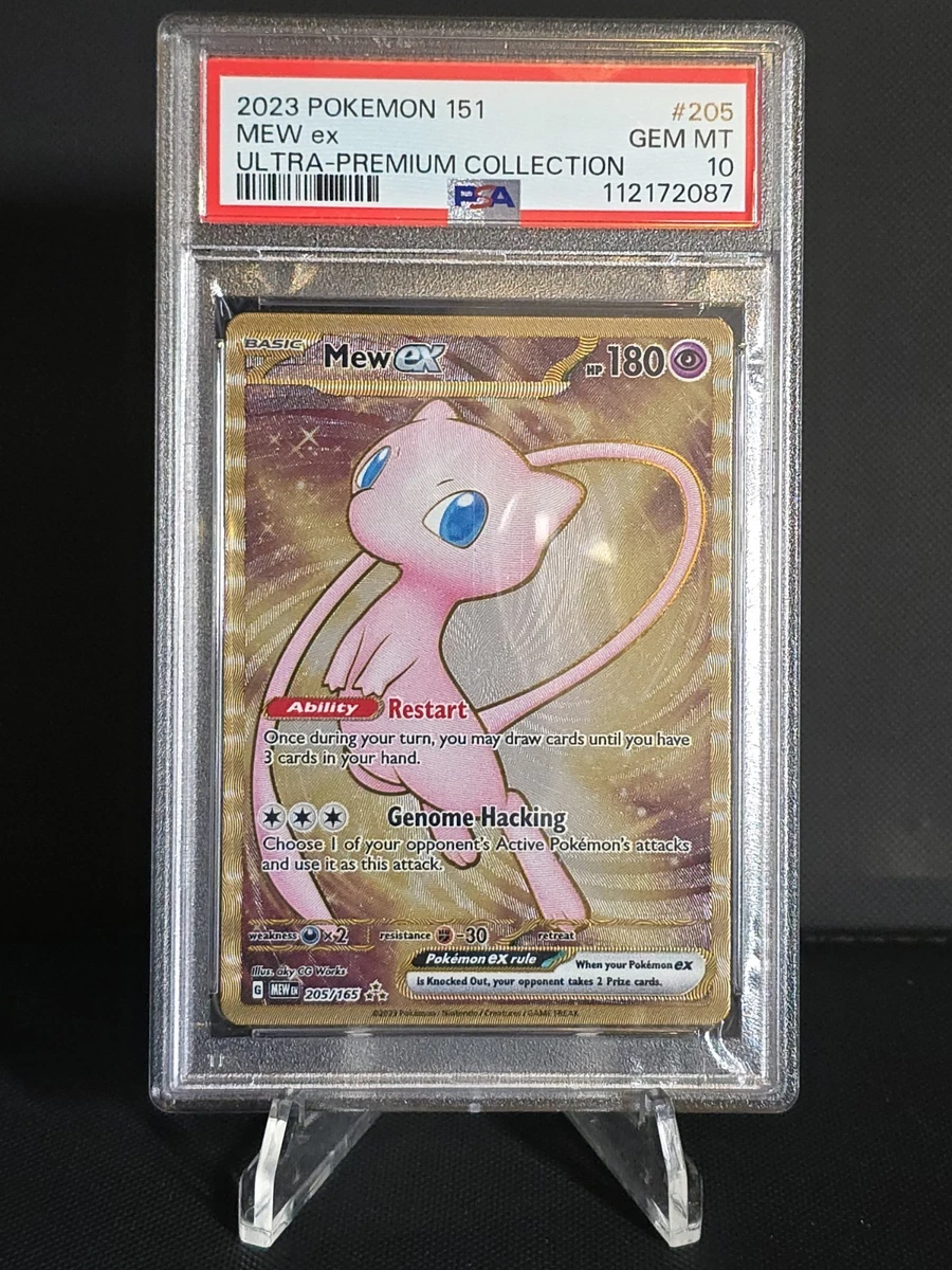 Mew Pokémon TCG Professional Sports Authenticator (PSA) Grade 10