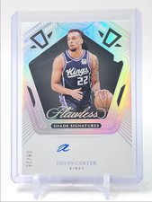 DEVIN CARTER 2024-25 FLAWLESS SHADE SIGNATURES ROOKIE SILVER RC AUTO 09/25