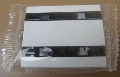 Interrupteur Doigt/manette Lumineux Legrand SAGANE Silex Blanc Moucheté Réf. 85702 - Neuf