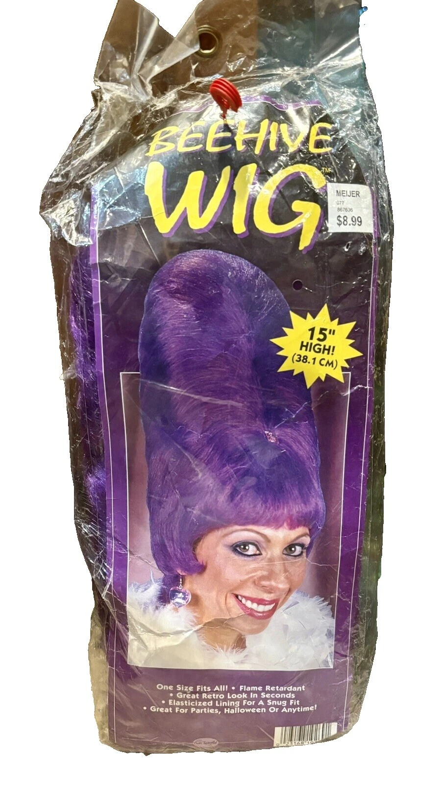 Pelucas de disfraz de halloween Fun World Cabello