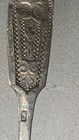 1886 And  1894 84 Silver Set Of Twp Engraved Spoons — photo 9