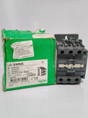 SCHNEIDER ELECTRIC EASY PACT LC1E65 POWER CONTACTOR 65A VOLTAGE 415VAC FAST SHIP