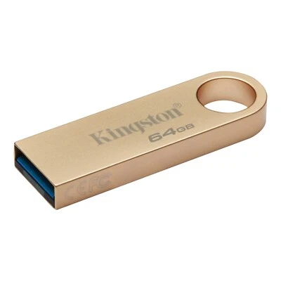 Kingston 64GB USB 3.0 Flash Drive USB Small Metal Memory Stick Capless Design