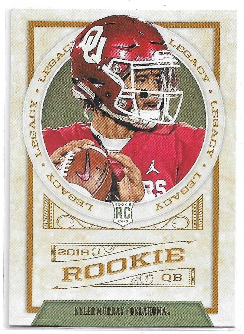 2019 Panini Legacy #182 Kyler Murray RC Oklahoma Sooners