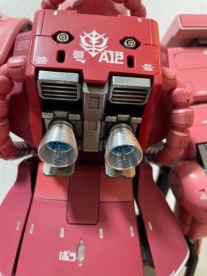 GUNDAM RX-78-2 Char's Zaku II 1:48 Mega Size BANDAI Model GUNDAM RX-78-2 Char's Zaku II 1:48 Mega Size BANDAI Model