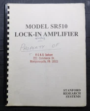 Stanford Research Systems Model SR510 Lock-In Amplifier