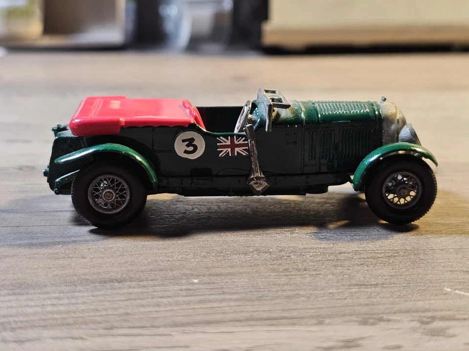 VINTAGE MATCHBOX LESNEY #3 1929 4 1/2 LITRE BENTLEY MODELS OF YESTERYEAR - Image 4 of 4