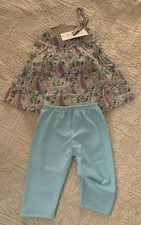 Petit Confection 2 piece Set Pants And Halter Top Set size 12M NWT
