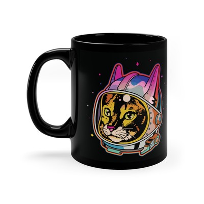 AstroCat | Mug | Color Morph | 11 or 15 oz | Cat | Funny | Gift | Astronaut