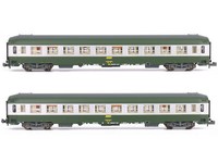 Ree NW-187 - Personenwagen Set Liegewagen Sncf Ep.Iv 2-Teilig - Spur N - Neu
