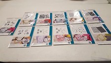 THERMOWEB GINA K DESIGNS FOIL-MATES 12/PKG-ASSORTED DESIGNS SENTIMENTS NEW