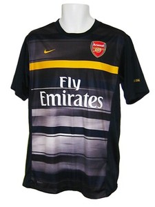 New NIKE Vintage ARSENAL FOOTBALL Training Shirt Subliminated M | eBay