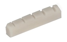 Nut Bone 5 String Bass Guitar 43.4mm 1 11/16 Slotted RH