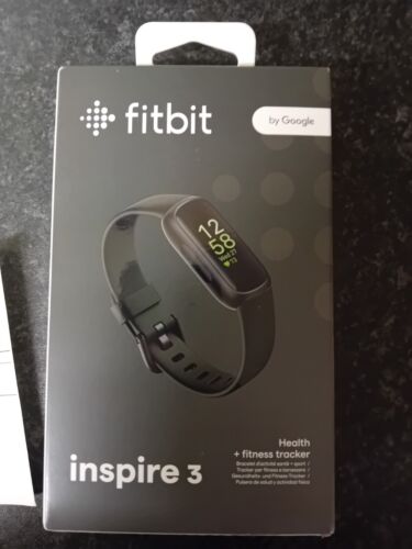 Fitbit Inspire 3 Fitness Tracker Small - Black